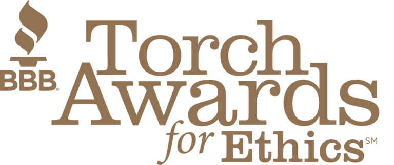 Better Business Bureau Torch Awards for Ethics winner logo